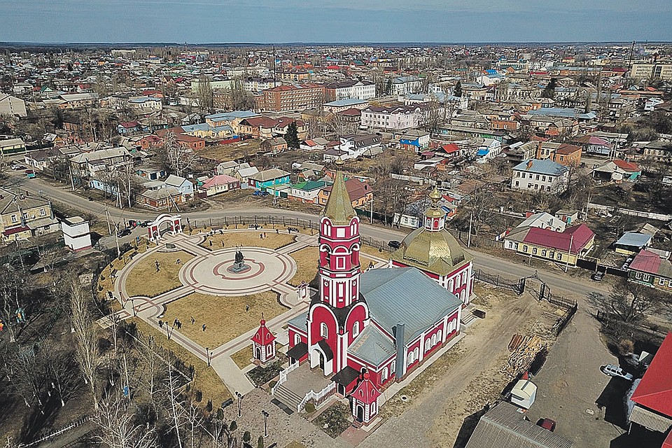 Борисоглебск фото с высоты